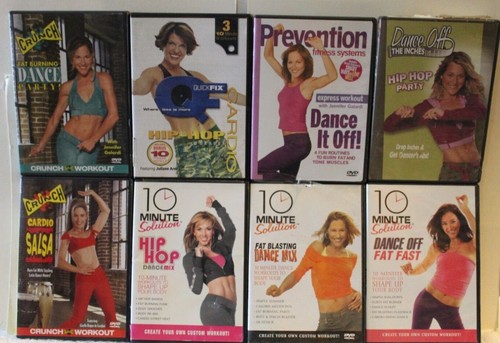 Dance mix workout dvd lot - 8,