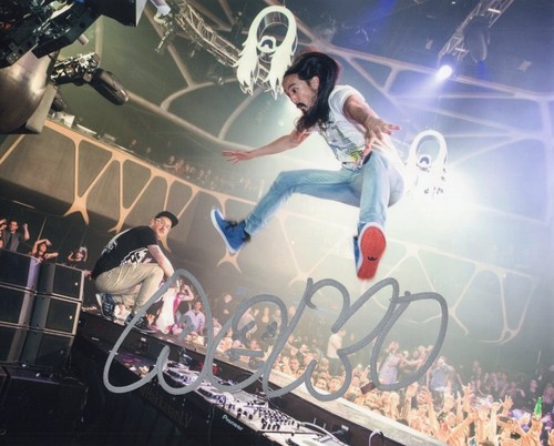 Steve aoki signed - signed, edm