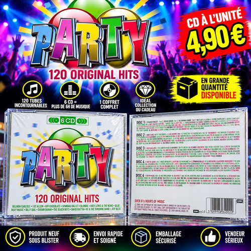 Party 6cd 120 - 120, original