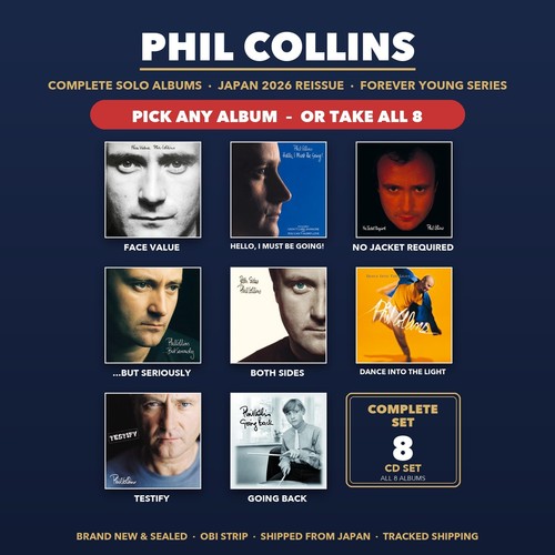 Phil collins solo - collins, albums