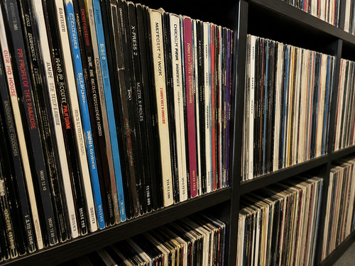 Vinyl records house - x,