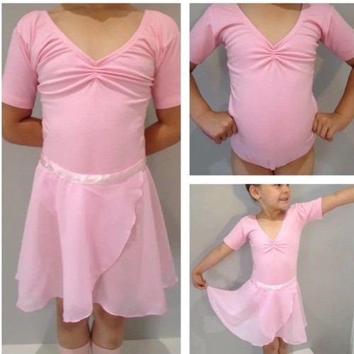 Body ballo rosa uniforme da - da, rosa.uniforme